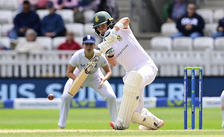 Laura Wolvaardt in action during her Test debut against England in 2022. The Proteas will face England in a Test in Bloemfontein next summer.