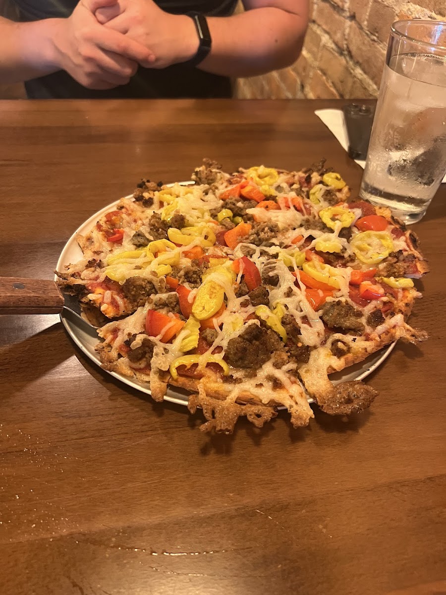 Gluten-Free at Peddlers Pizza Pub