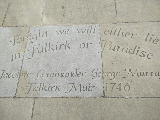 Jacobite Quote Engraved in Stone