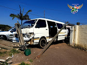 A number of children were injured when a taxi carrying schoolchildren crashed in Dahlia Road, Sydenham, on September 17 2018.
