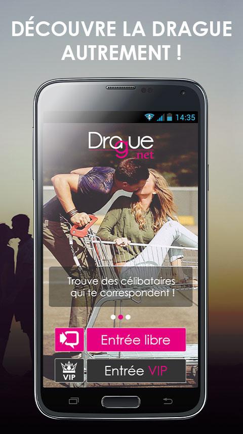 Android application DRAGUE.NET : free dating screenshort