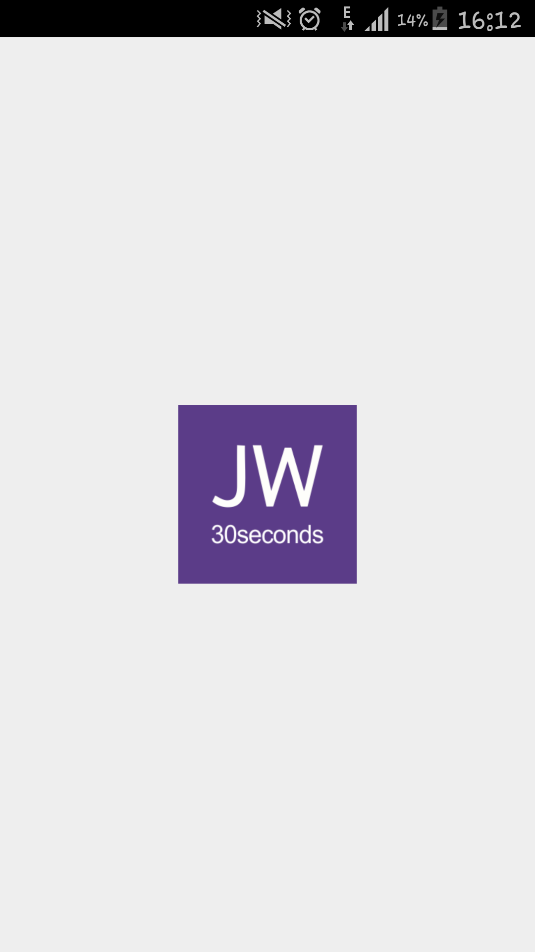 Android application JW 30 seconds screenshort