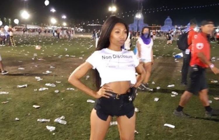 Enhle got into slay mode at Coachella.