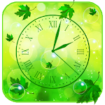 Spring Leaves Clock Apk