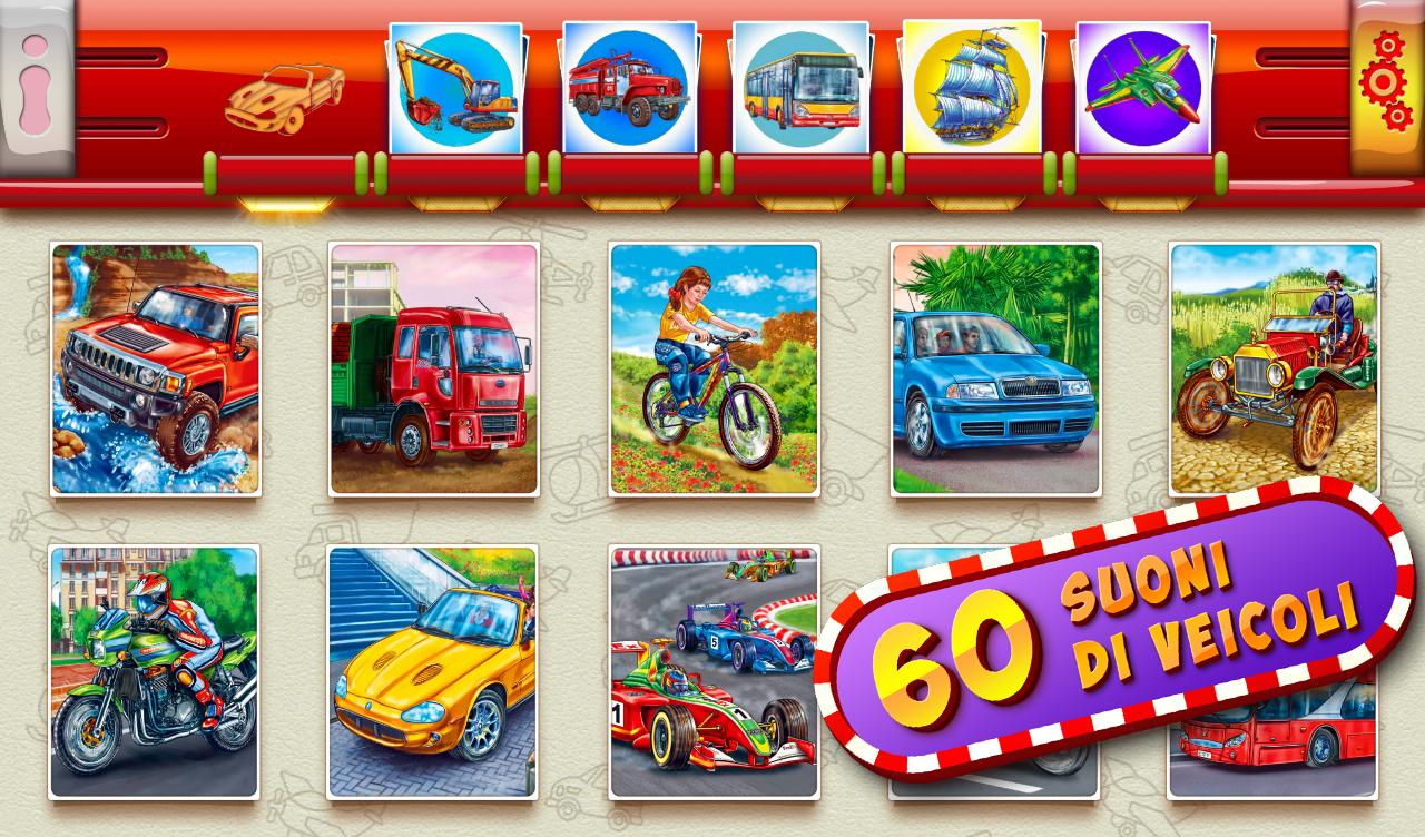 Android application World of Cars! Car games for boys! Smart kids app screenshort