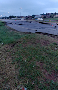 Sinkholes on the R55 Quagga Road near Laudium‚ Pretoria.