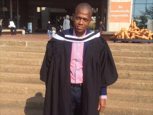 David Lekomanyane is the first in his family to go to university. He completed his B Tech in mining engineering at the University of Johannesburg in 2015.