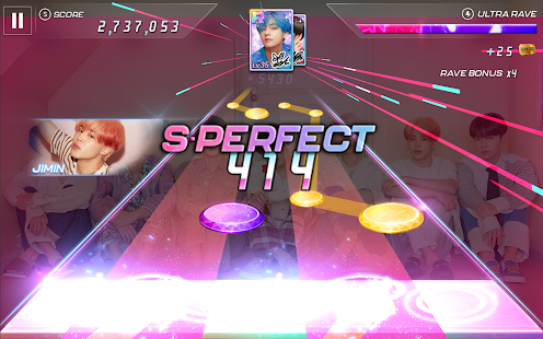 SuperStar BTS Screenshot