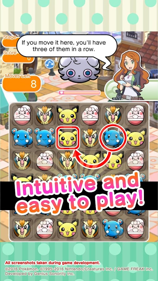    Pokémon Shuffle Mobile- screenshot  