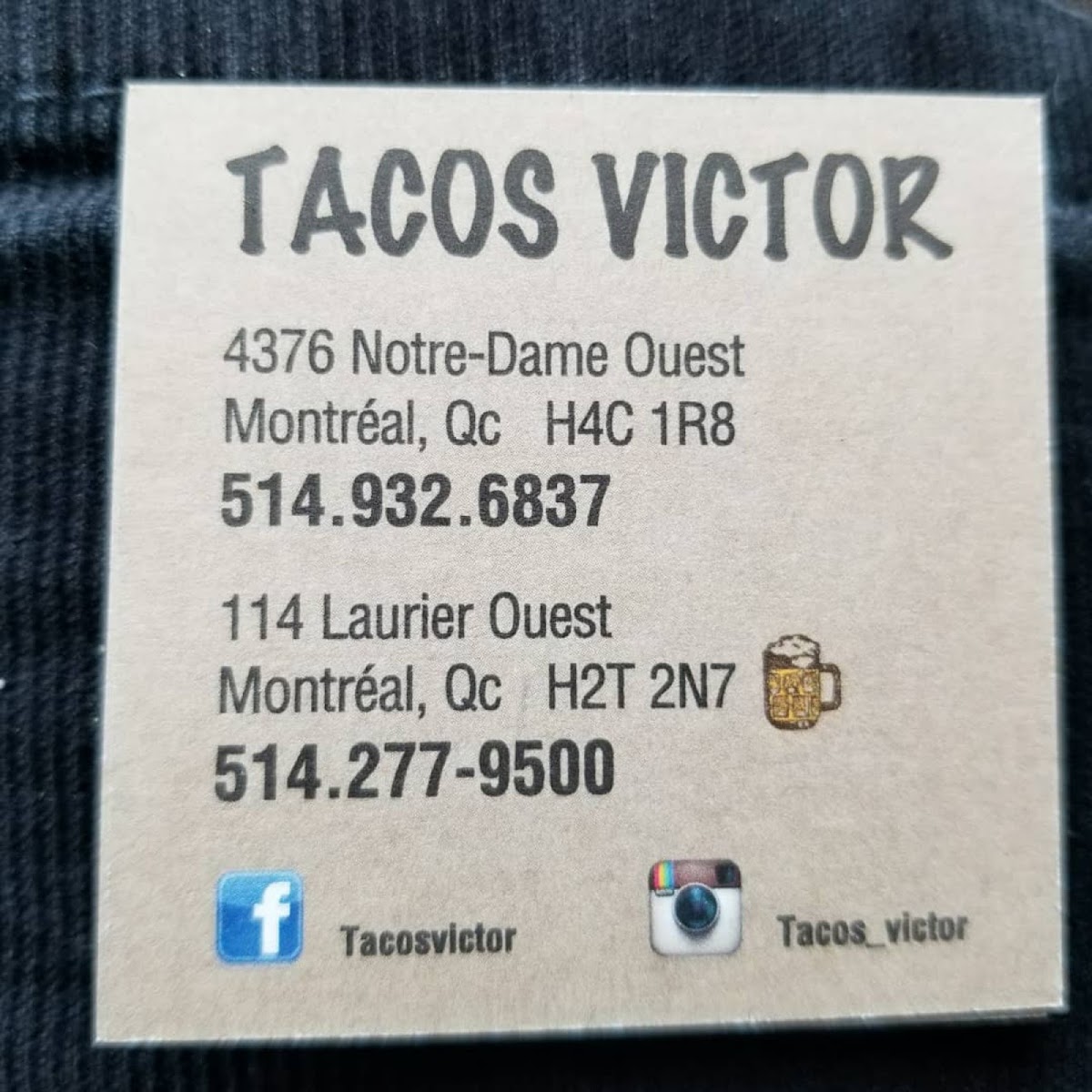 Gluten-Free Tacos at Tacos Victor