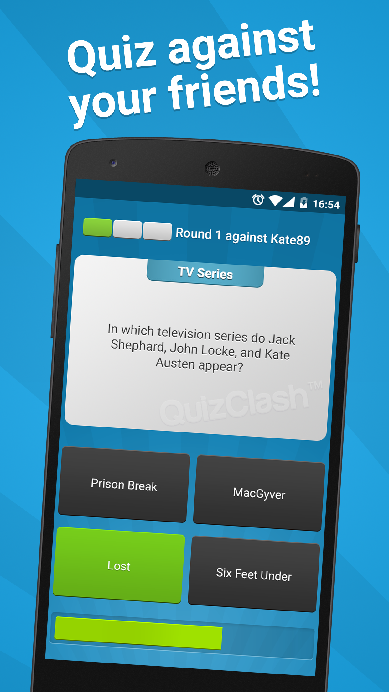 Android application QuizClash™ PREMIUM screenshort