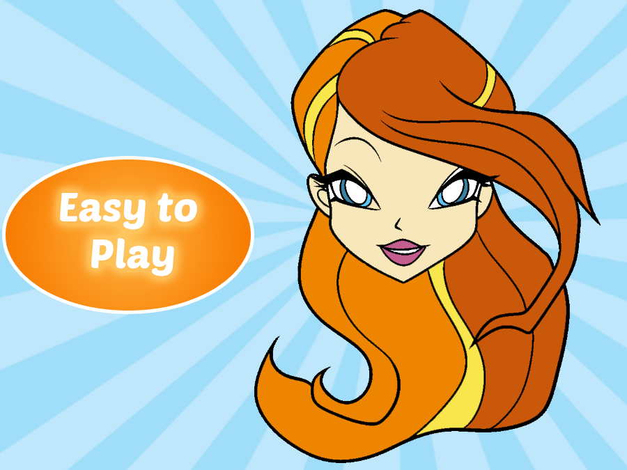 Android application Coloring Game for WinX Party screenshort