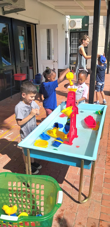 Play is an integral part of the daily programme at St George's Pre-preparatory.