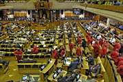 Parliament during the State of the Nation Address. Picture Credit: Gallo Images