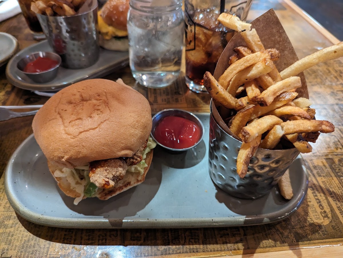 GF Fried Chicken Sandwich & Fries