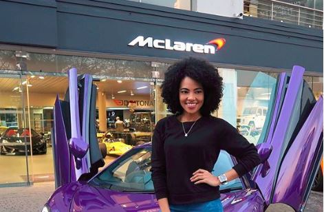 Amanda duPont is a proud owner of a McLaren 570S.