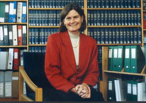 Judge Kate O' Regan. Pic: Cathy Pinnock. 20/05/1999. © Sunday Times. GOOD TO REMEMBER: Judge Kate O'Regan. page 6, sow 21/02/08.