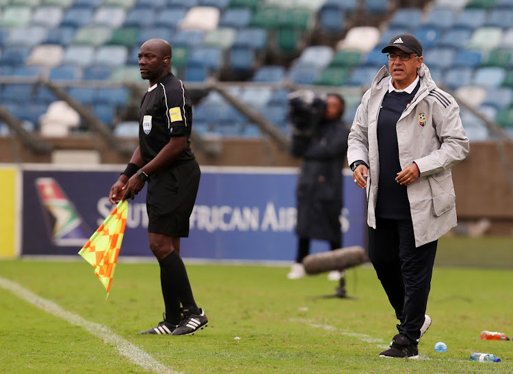 Adel Amrouche, coach of Libya during the 2019 African Cup Of Nations qualifier match between South Africa and Libya at the Moses Mabhida Stadium, Durban on September 8 2018, has quit.