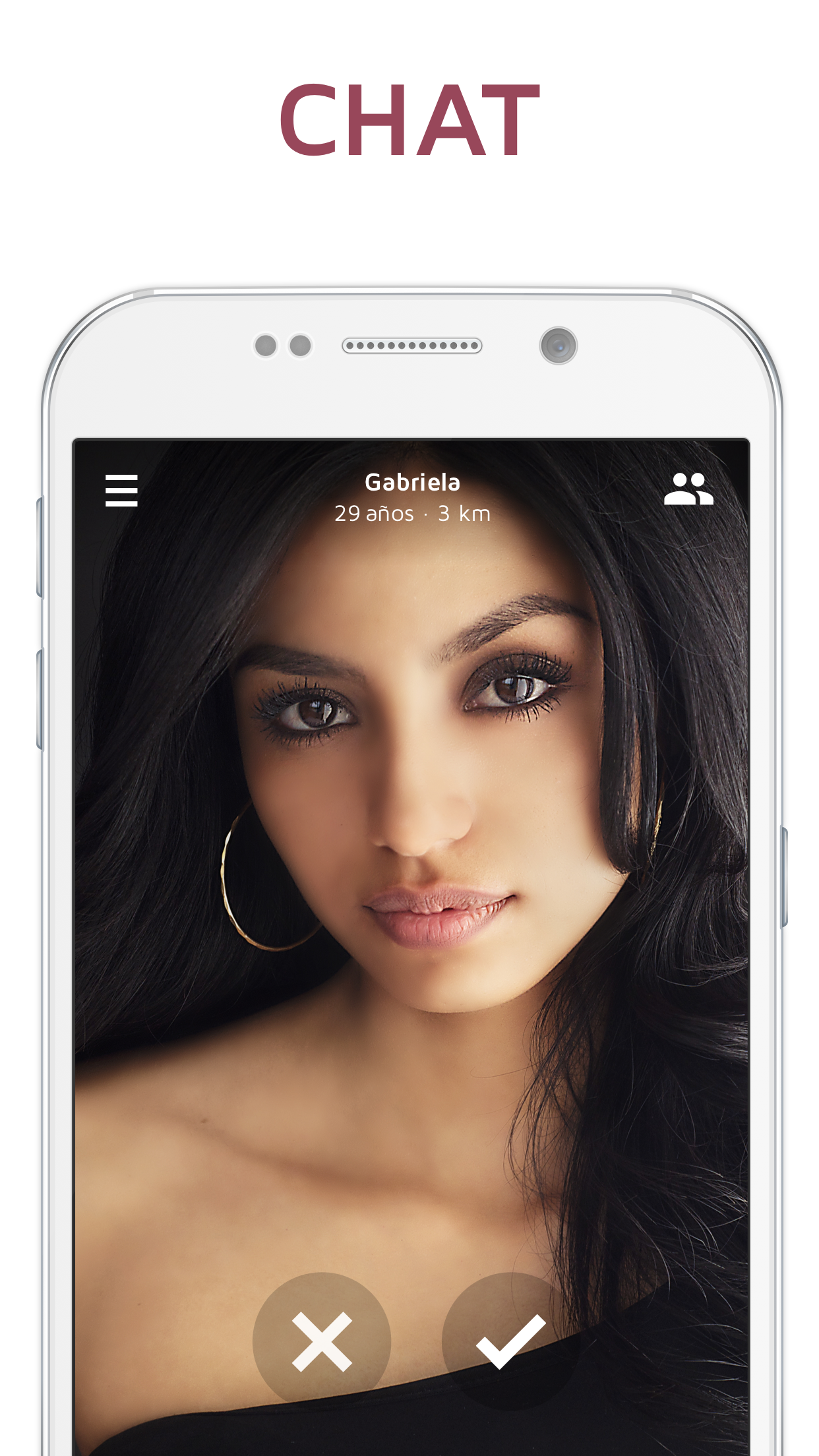 Android application JAUMO: Meet people.Chat.Flirt screenshort