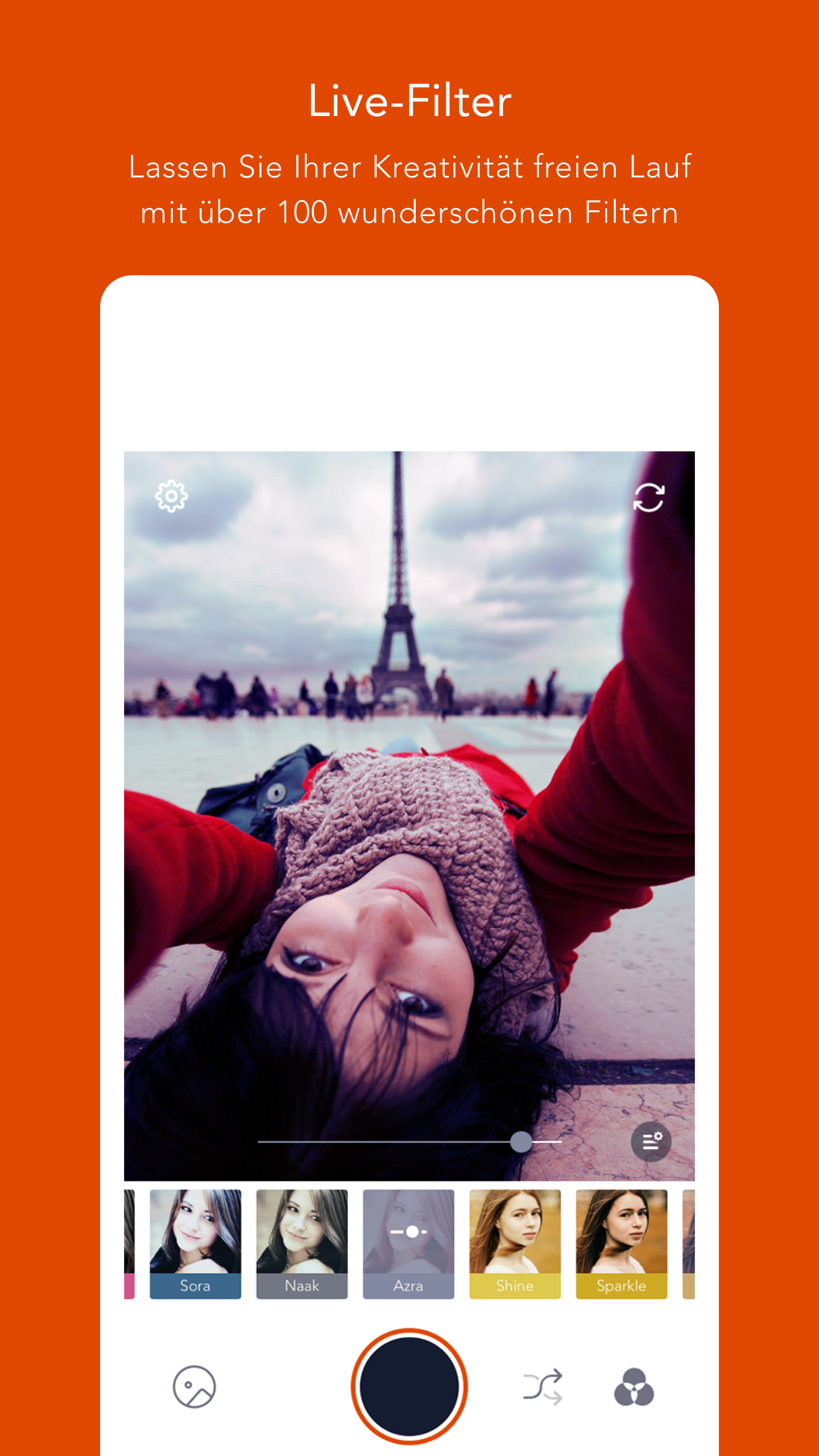 Android application Retrica - The Original Filter Camera screenshort