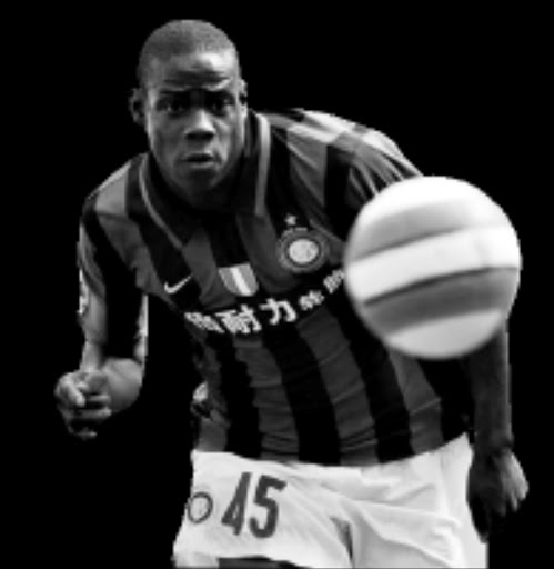 NO DOUBT: Inter Milan's sensation Mario Balotelli. Pic. Unknown.