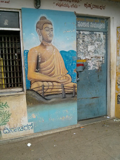 Gautama Buddha Mural
