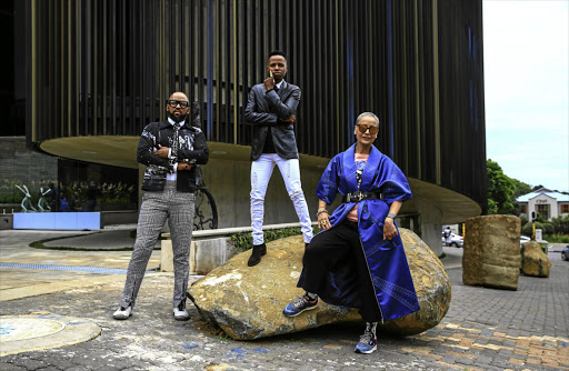 'Raw Silk' judges Ole Ledimo, Nthato Mashishi and Yasmin Furmie.