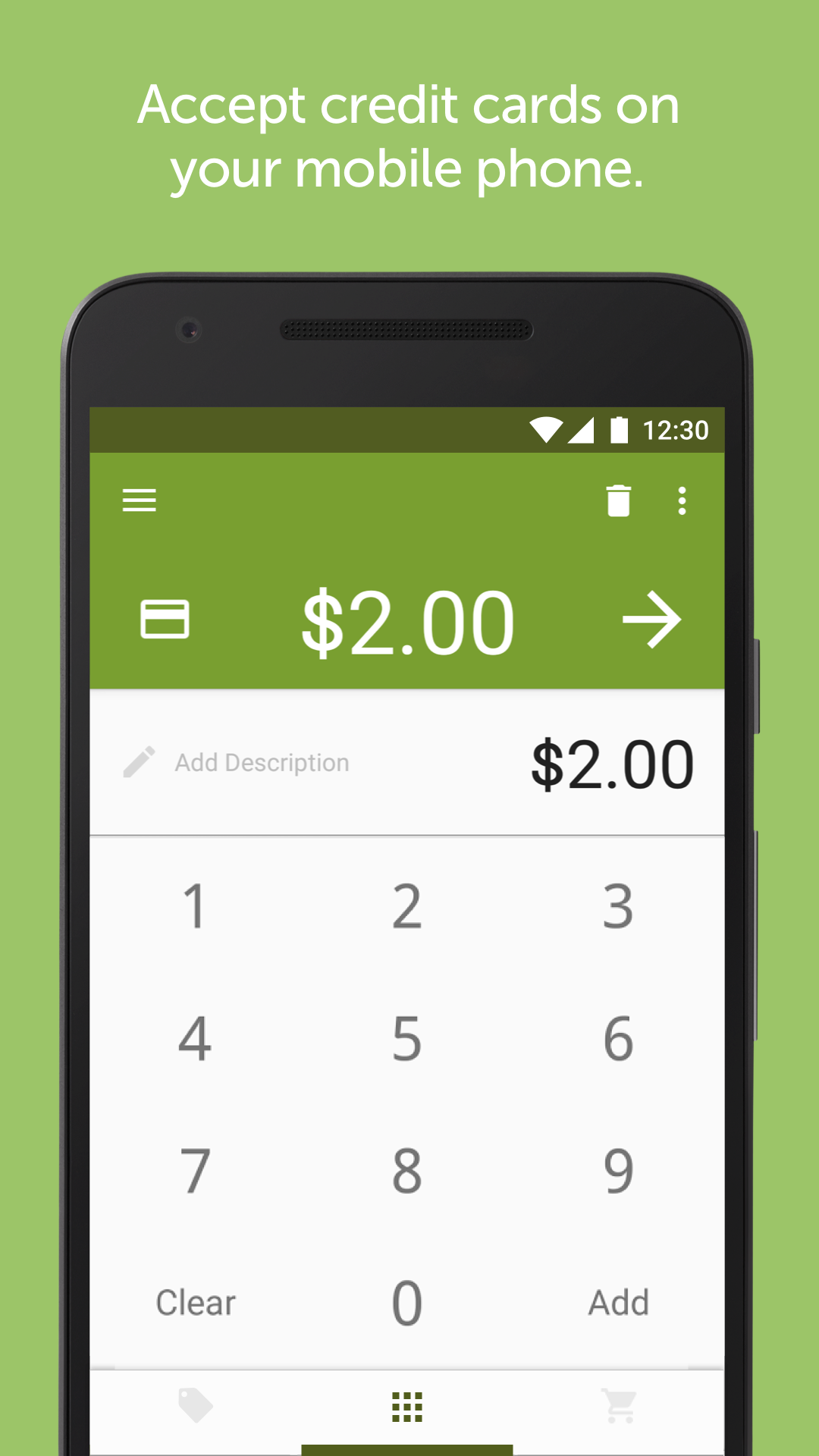 Android application Mobile Pay by Global Payments screenshort