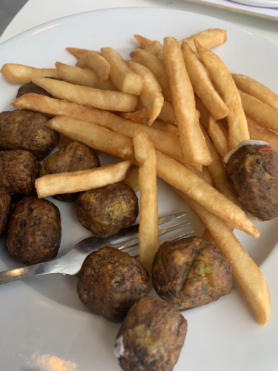 Plant Balls and Fries