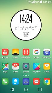 Fab Free Icon Pack Theme Screenshot