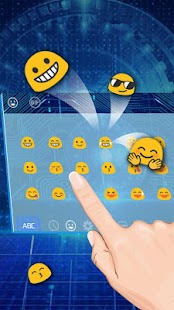 How to get Blue Tech Keyboard Theme patch 10001003 apk for bluestacks