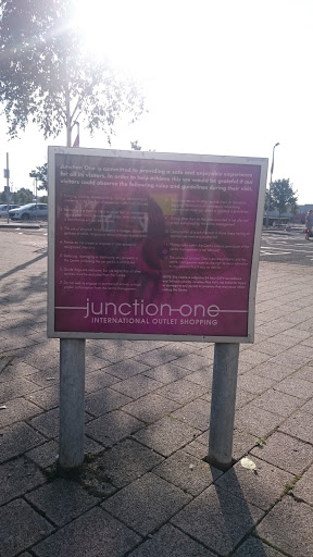 Junction One Sign 