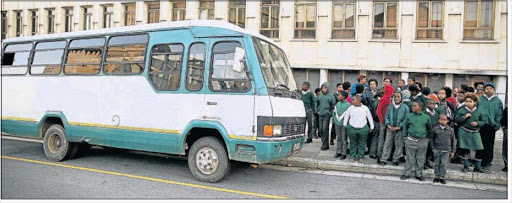 Pupils left stranded