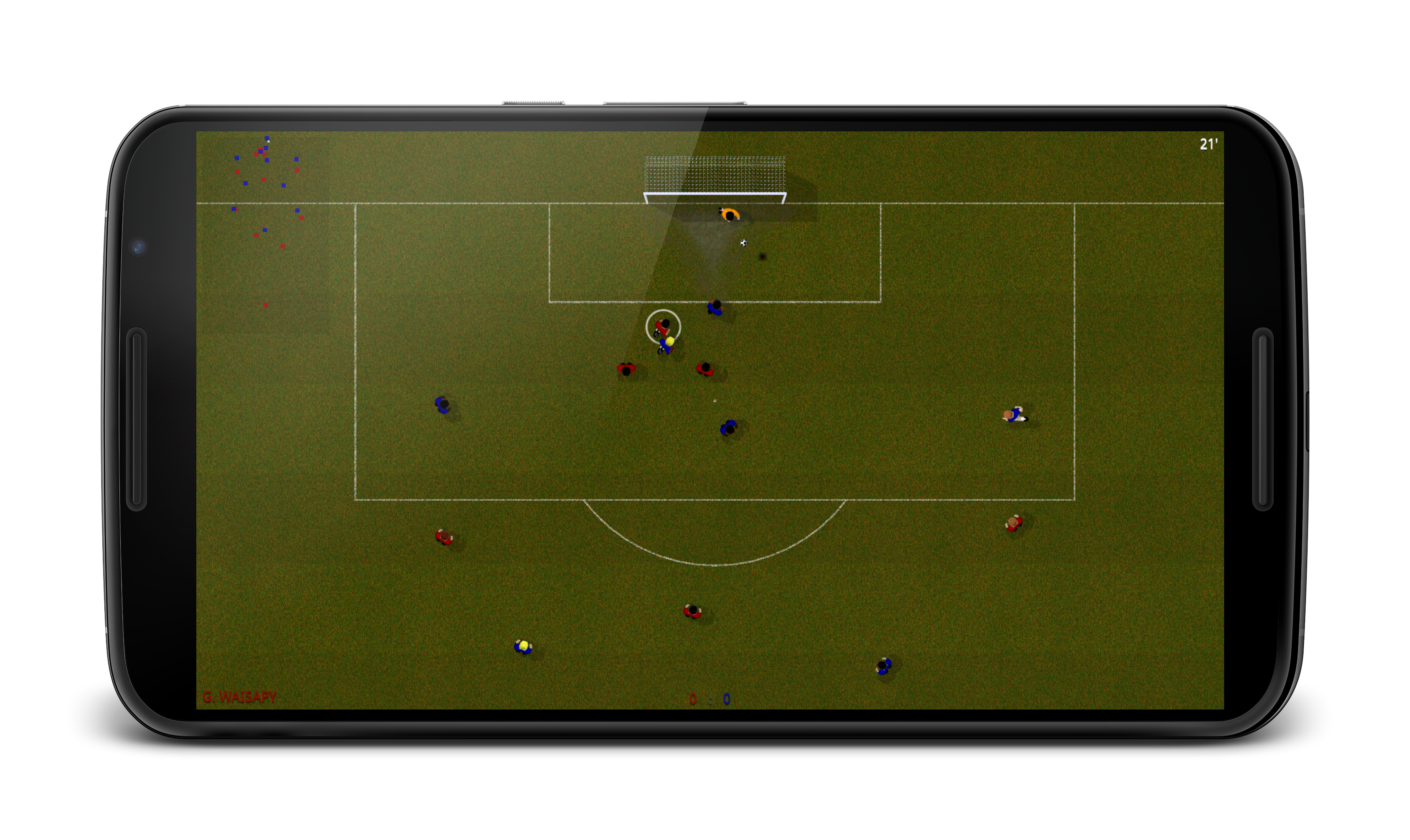 Android application Natural Soccer screenshort