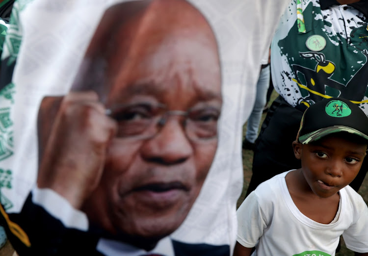 MKP leader Jacob Zuma is entangled in court battles with the IEC and the ANC. File photo.