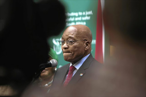 Former President Jacob Zuma. Picture ALAISTER RUSSELL
