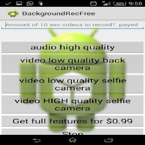 Download Audio and Video Background Recorder 200550 For PC Windows and Mac