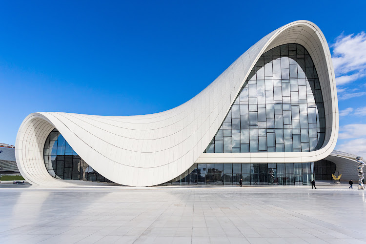 Heydar Aliyev Center by Zaha Hadid.