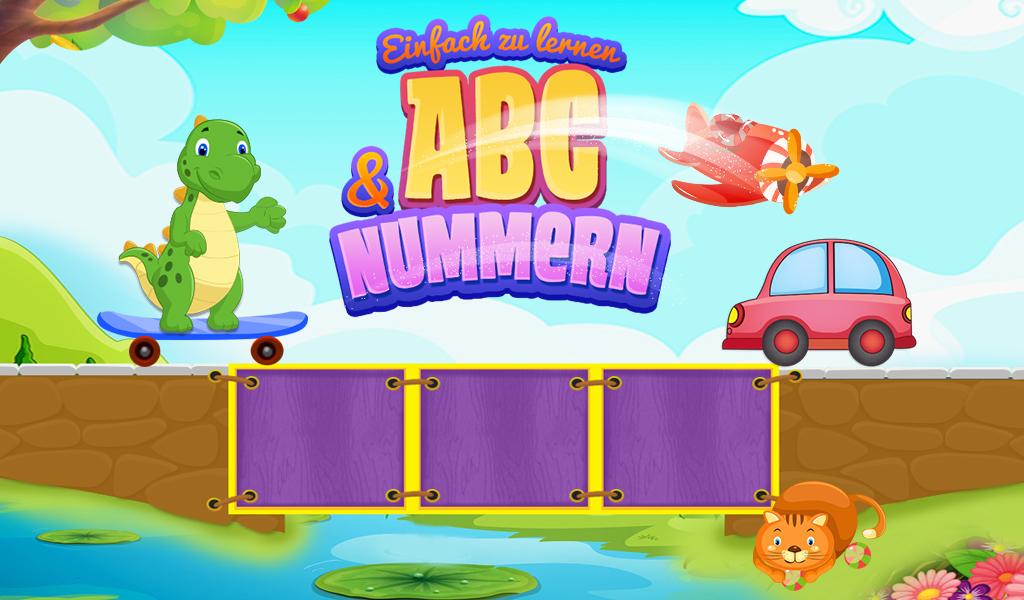 Android application Easy To Learn ABC &amp; Numbers screenshort