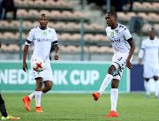Mogakolodi Ngele of Wits during the Nedbank Cup, Last 32 match between Cape Town All Stars and Bidvest Wits at Athlone Stadium on March 15, 2017 in Cape Town, South Africa.