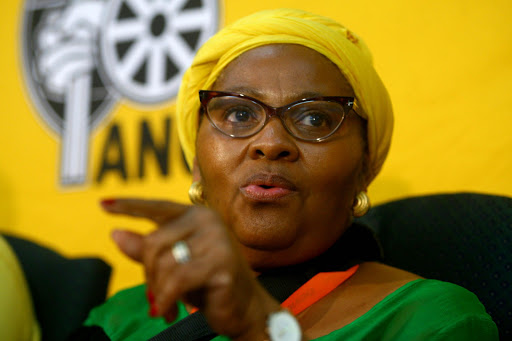 Minister Nosiviwe Mapisa-Nqakula at the ANC National General Council on October 11, 2015 at Gallagher Convention Centre in Midrand, South Africa.