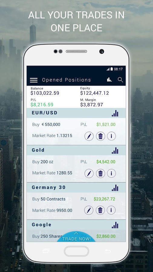 Xtrade - Online CFD Trading — приложение на Android