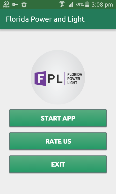 Android application Florida Power And Light screenshort