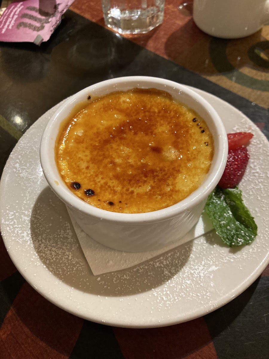 Crème brûlée- thick and creamy