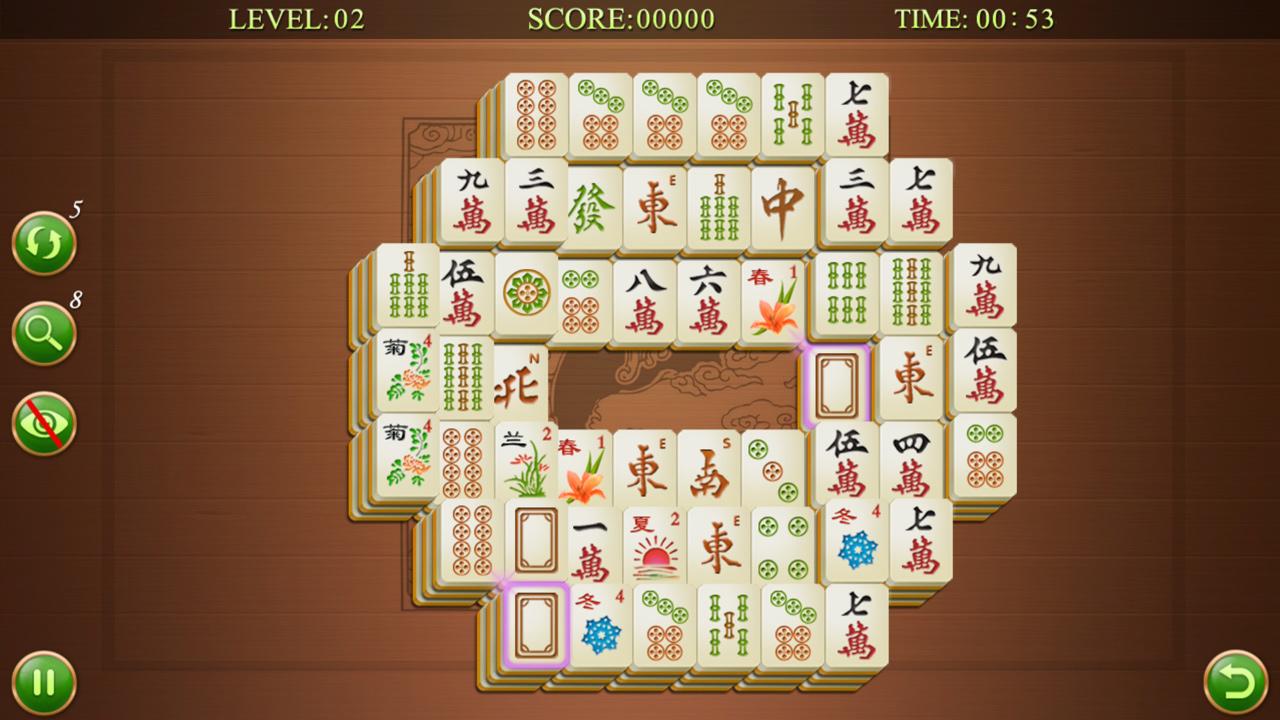 Android application Mahjong screenshort