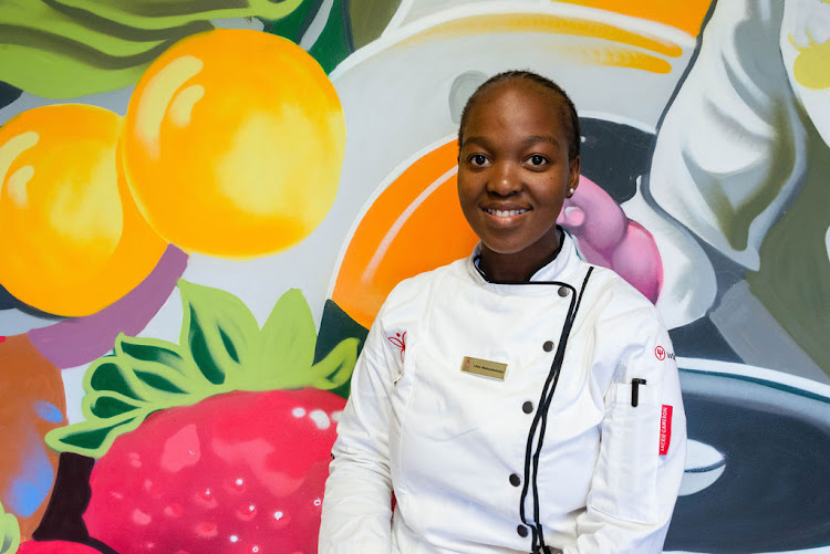 Koo Culinary Bursary winner Lihle Mahambehlala.