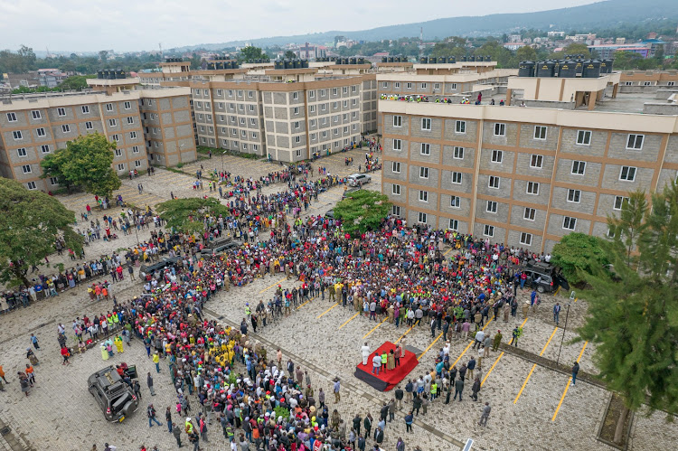 The Bondeni Affordable Housing project in Nakuru on January 13, 2024