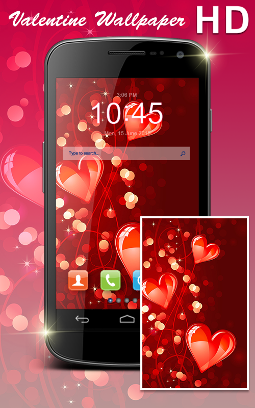 Android application Valentines Day Wallpapers screenshort