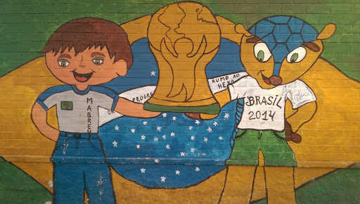 Grafiti Brasil Hexacampeão
