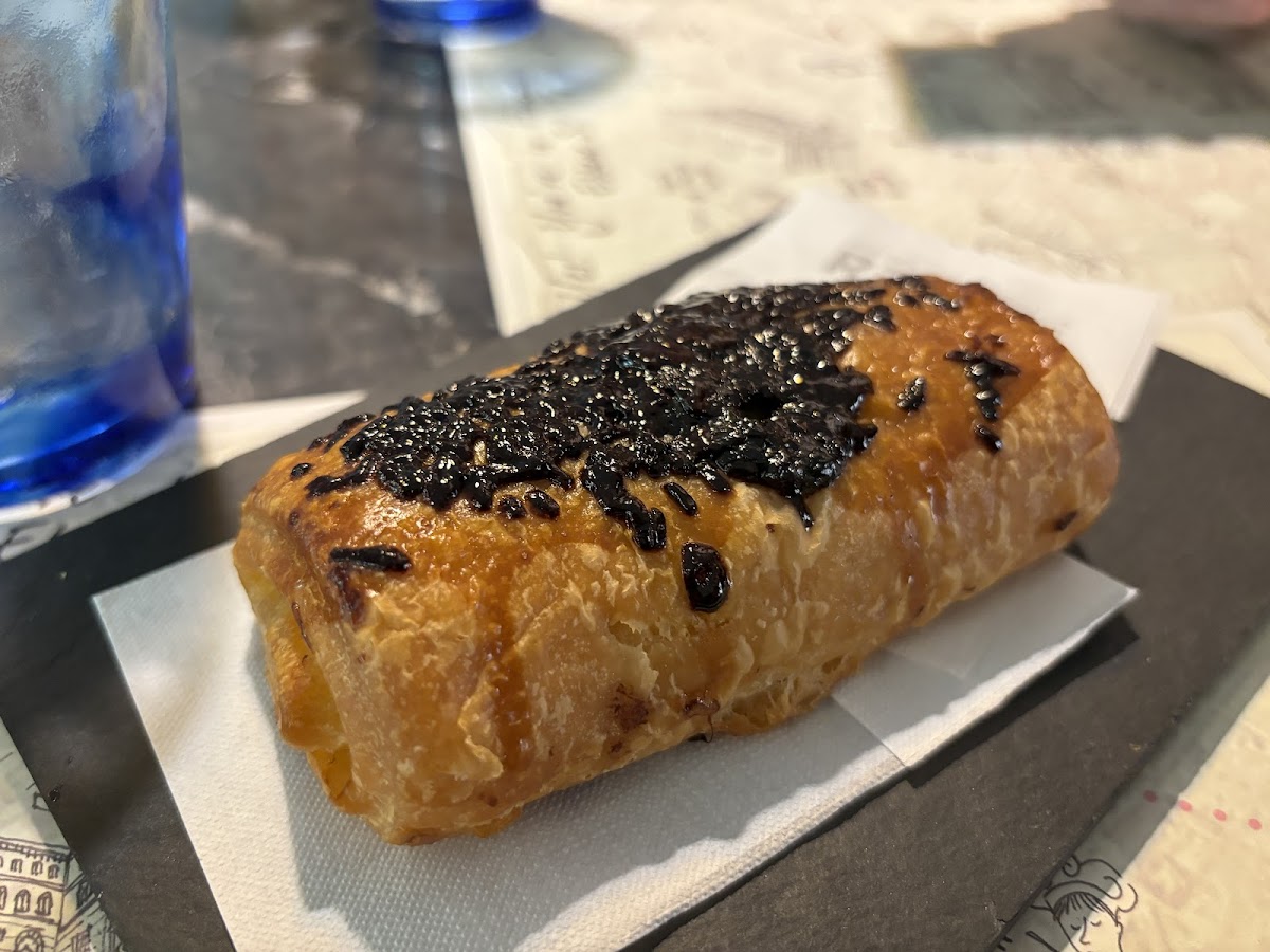 Chocolate croissant (they also had plain)